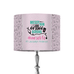 Nursing Quotes 8" Drum Lamp Shade - Fabric (Personalized)