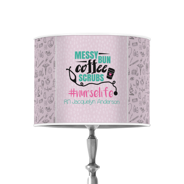 Custom Nursing Quotes 8" Drum Lamp Shade - Poly-film (Personalized)