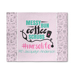 Nursing Quotes 8' x 10' Indoor Area Rug (Personalized)