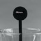 Nursing Quotes Black Plastic 7" Stir Stick - Round - Main