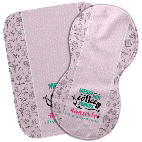 Custom Nursing Quotes Burp Cloth (Personalized)