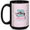 Nursing Quotes Coffee Mug - 15 oz - Black Full