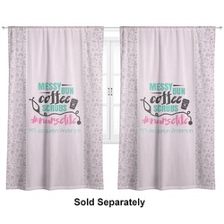 Nursing Quotes Curtain Panel - Custom Size (Personalized)