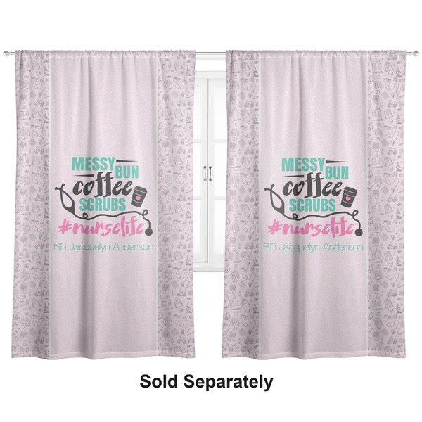 Custom Nursing Quotes Curtain Panel - Custom Size (Personalized)