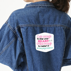 Nursing Quotes Twill Iron On Patch - Custom Shape - X-Large (Personalized)