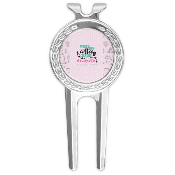 Custom Nursing Quotes Golf Divot Tool & Ball Marker (Personalized)