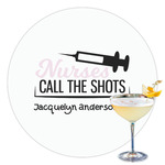 Nursing Quotes Printed Drink Topper - 3.5" (Personalized)