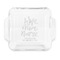 Nursing Quotes Glass Cake Dish - FRONT (8x8)