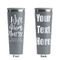 Nursing Quotes Grey RTIC Everyday Tumbler - 28 oz. - Front and Back