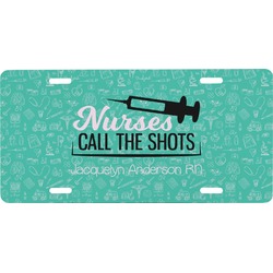 Nursing Quotes Front License Plate (Personalized)