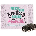 Nursing Quotes Dog Blanket (Personalized)