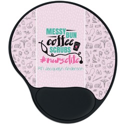 Nursing Quotes Mouse Pad with Wrist Support