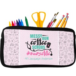 Nursing Quotes Neoprene Pencil Case (Personalized)