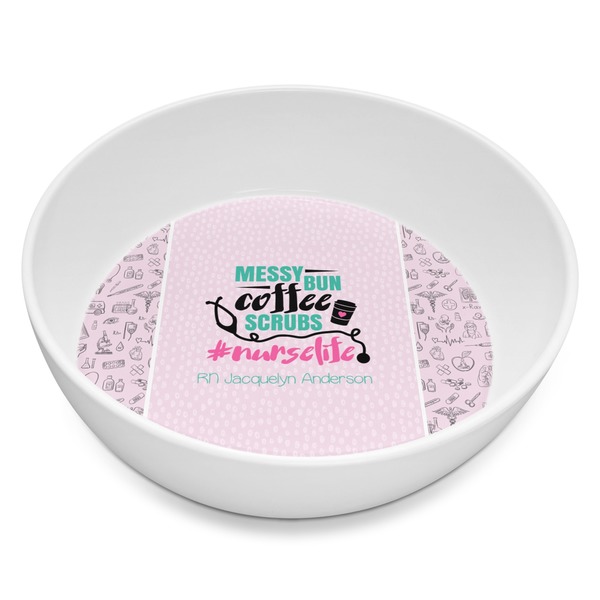 Custom Nursing Quotes Melamine Bowl - 8 oz (Personalized)