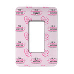 Nursing Quotes Rocker Style Light Switch Cover - Single Switch