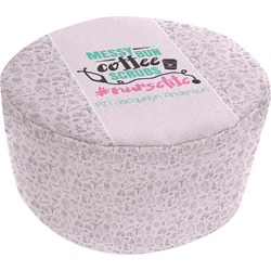 Nursing Quotes Round Pouf Ottoman (Personalized)