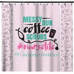 Nursing Quotes Shower Curtain - Custom Size (Personalized)