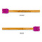 Nursing Quotes Silicone Brushes - Purple - APPROVAL