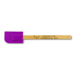 Nursing Quotes Silicone Spatula - Purple (Personalized)