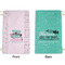 Nursing Quotes Small Laundry Bag - Front & Back View