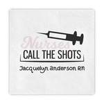 Nursing Quotes Decorative Paper Napkins (Personalized)