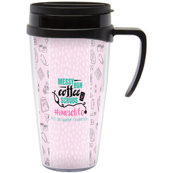 Nursing Quotes Acrylic Travel Mug with Handle (Personalized)