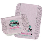 Nursing Quotes Burp Cloths - Fleece - Set of 2 w/ Name or Text