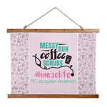 Nursing Quotes Wall Hanging Tapestry - Wide (Personalized)