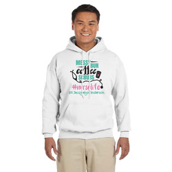 Nursing Quotes Hoodie - White (Personalized)