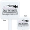 Nursing Quotes White Plastic Stir Stick - Double Sided - Approval