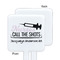 Nursing Quotes White Plastic Stir Stick - Single Sided - Square - Approval