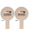 Nursing Quotes Wooden 6" Food Pick - Round - Double Sided - Front & Back