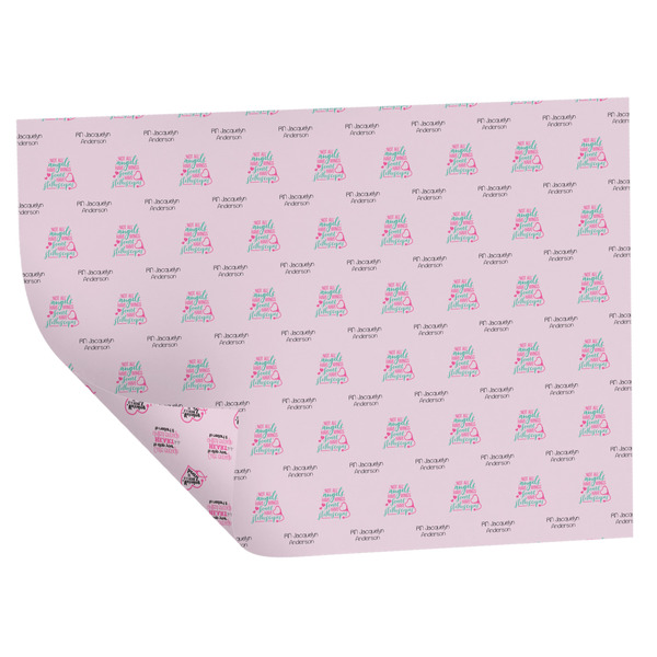 Custom Nursing Quotes Wrapping Paper Sheets - Double-Sided - 20" x 28" (Personalized)