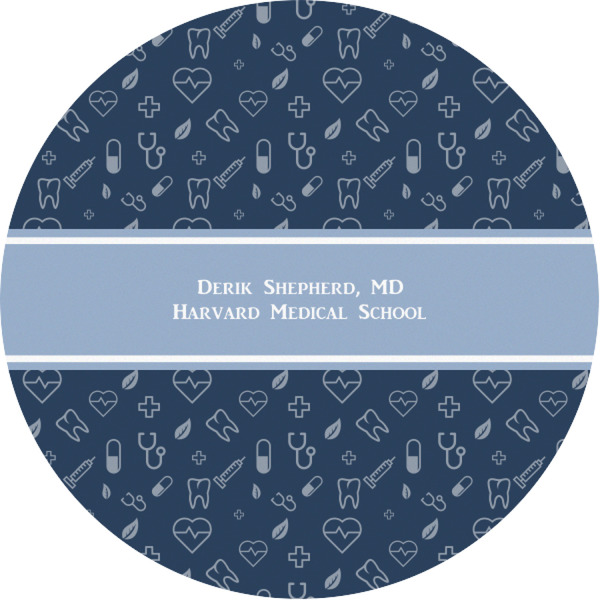 Custom Medical Doctor Multipurpose Round Labels - 1" (Personalized)