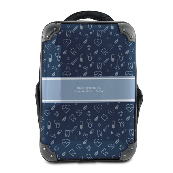 Custom Medical Doctor 15" Hard Shell Backpack (Personalized)