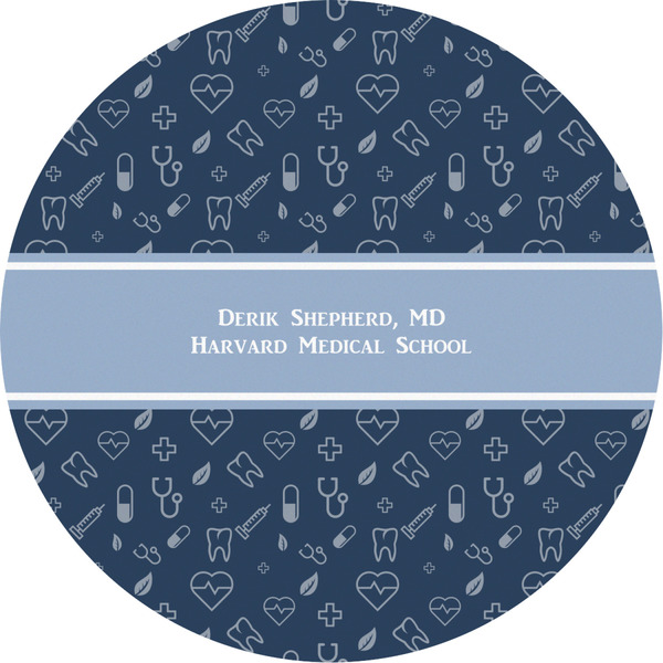 Custom Medical Doctor Multipurpose Round Labels - 2" (Personalized)