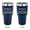 Medical Doctor 30 oz Stainless Steel Ringneck Tumblers - Navy - Double Sided - APPROVAL