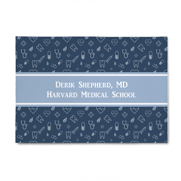 Custom Medical Doctor 4' x 6' Indoor Area Rug (Personalized)