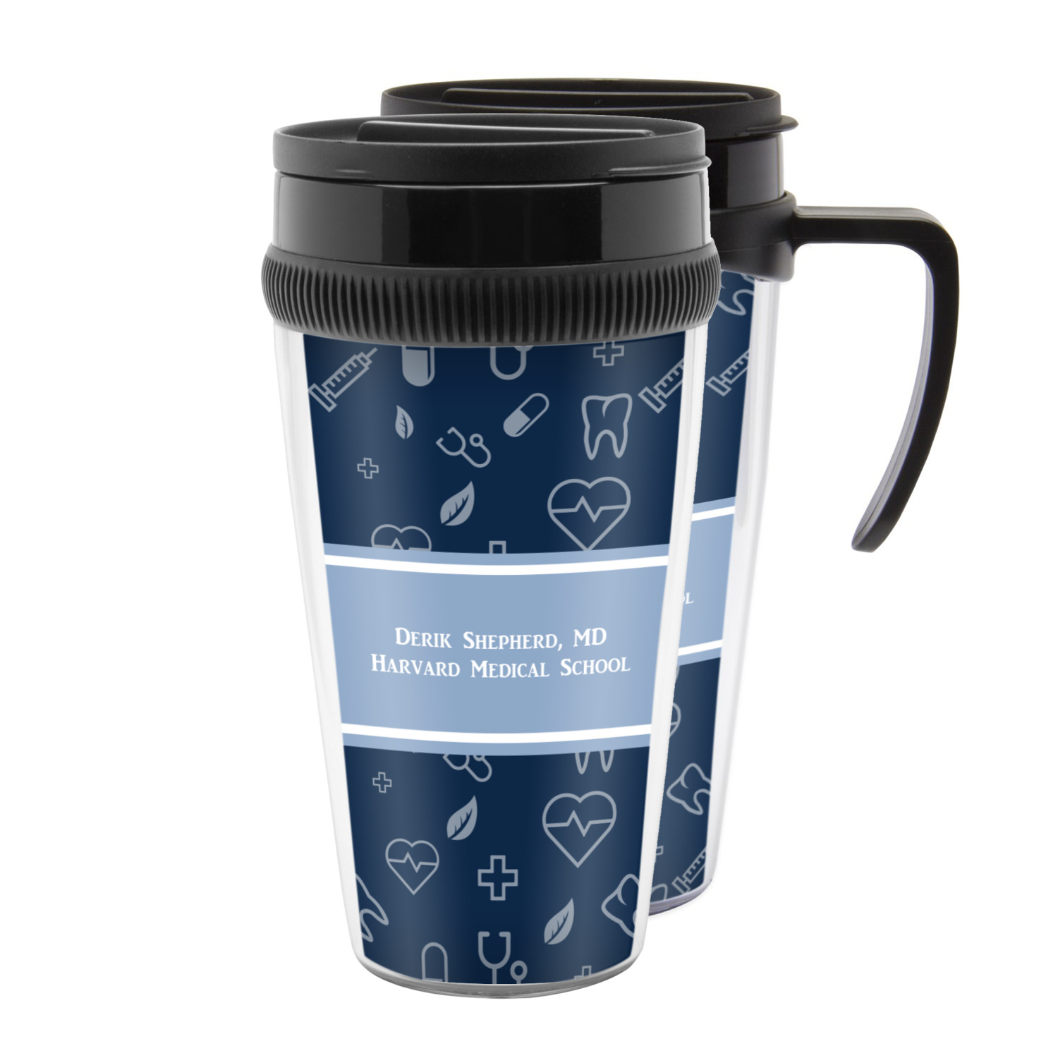 Stainless Steel Travel Mug with Insert