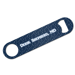 Medical Doctor Bar Bottle Opener - White w/ Name or Text