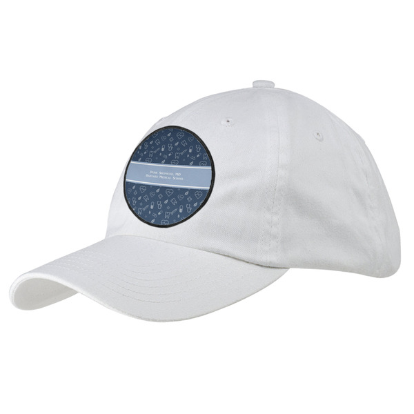 Custom Medical Doctor Baseball Cap - White (Personalized)