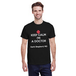 Medical Doctor T-Shirt - Black - 2XL (Personalized)