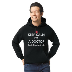 Medical Doctor Hoodie - Black (Personalized)