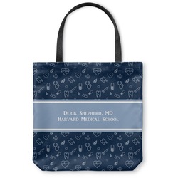 Medical Doctor Canvas Tote Bag - Large - 18"x18" (Personalized)