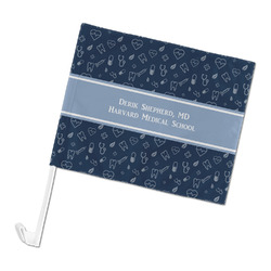 Medical Doctor Car Flag (Personalized)