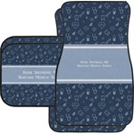 Medical Doctor Car Floor Mats Set - 2 Front & 2 Back (Personalized)