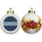 Medical Doctor Ceramic Christmas Ornament - Poinsettias (APPROVAL)