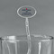 Medical Doctor Clear Plastic 7" Stir Stick - Oval - Main