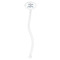 Medical Doctor Clear Plastic 7" Stir Stick - Oval - Single Stick