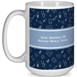 Medical Doctor 15 Oz Coffee Mug - White (Personalized)